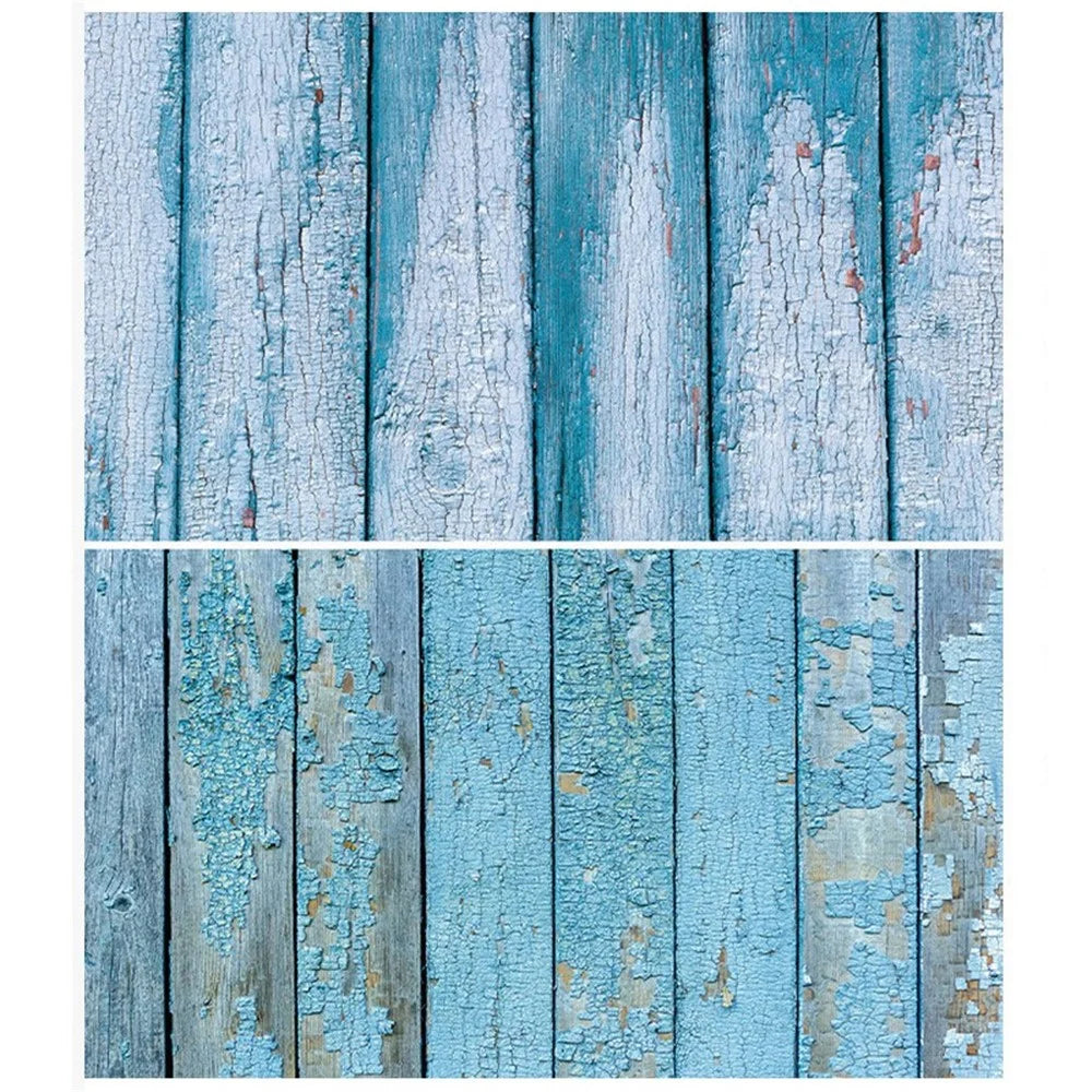 57cmx87cm Dual-sided Pattern Photographic Background Wall Background Wooden Marbling Photography Backdrop Board - Mottled / Cracked - 1
