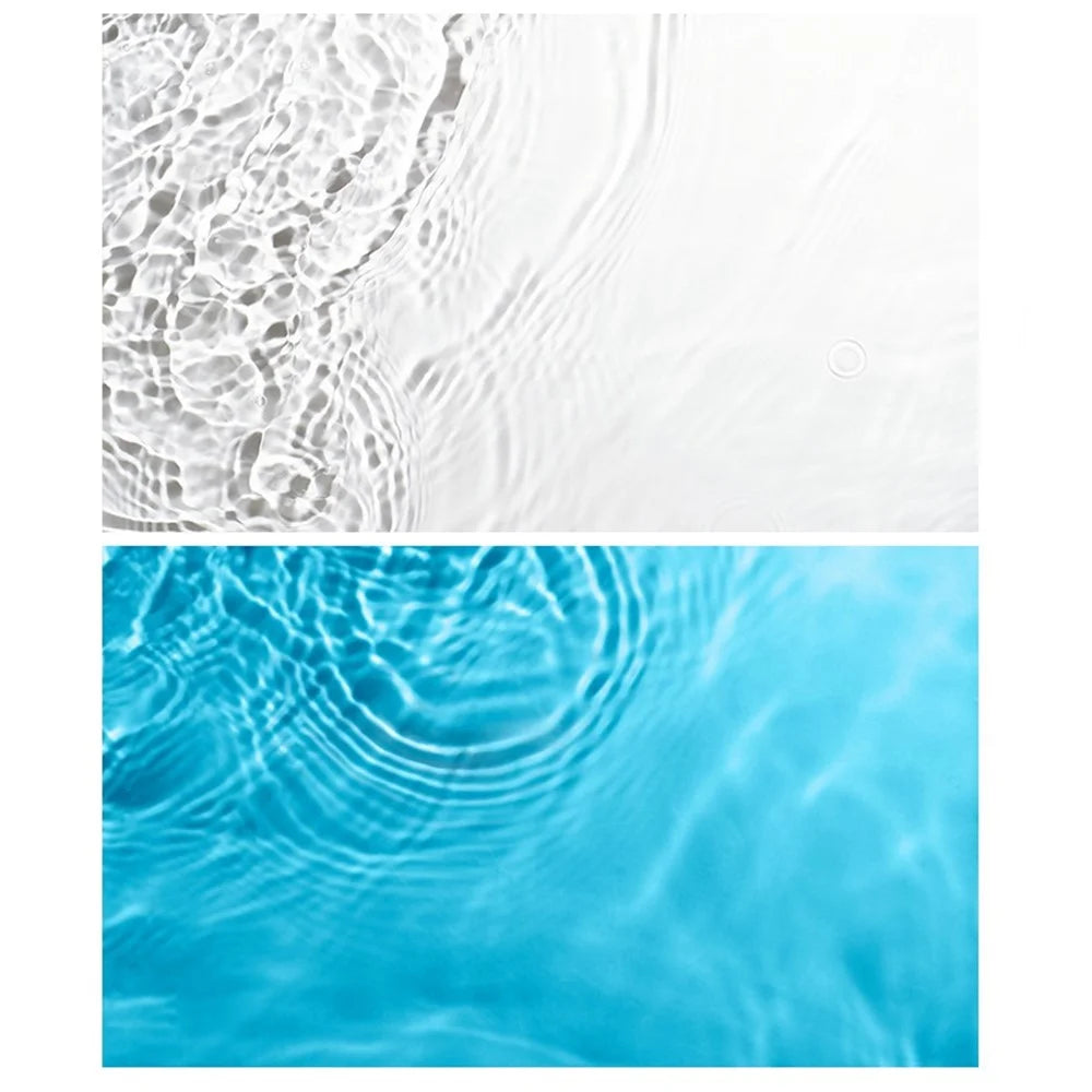 57cmx87cm Backdrops Food Photography Photoshoot Background Double-sided Pattern for Photo Studio Jewelry Tabletop Blogger Pictures Props - Blue/White - 1