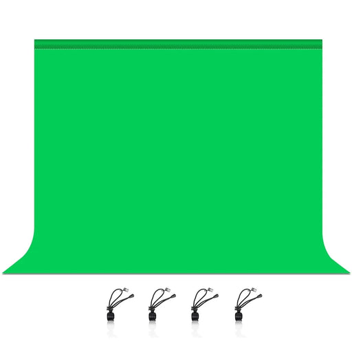 PULUZ PU5214 3x2m Backdrop Cloth for Photo Studio Green Screen Chroma Key 120g Thicken Photography Background - Green - 1