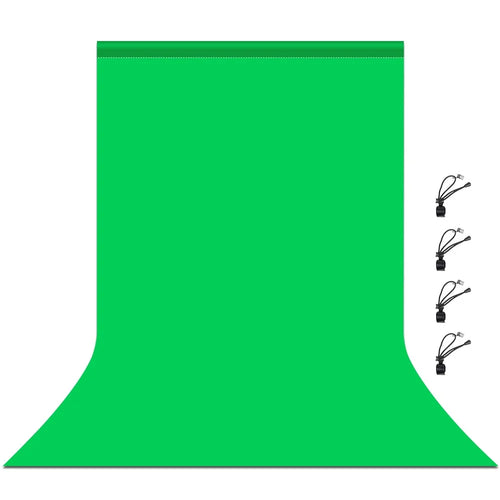 PULUZ PU5209 1x2m 120g Thicken Background for Photo Studio Green Screen Chroma Key Photography Backdrop - Green - 1