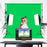 PULUZ PU5207 2x2m for Photo Studio Green Screen Chroma Key Photography Backdrop 120g Thicken Background - Green - 3