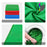 PULUZ PU5207 2x2m for Photo Studio Green Screen Chroma Key Photography Backdrop 120g Thicken Background - Green - 4