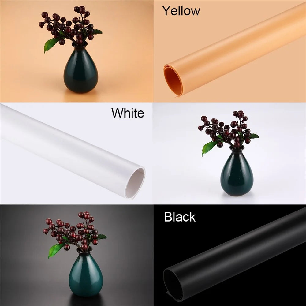 PULUZ PKT5200 120x60cm 3 Colors Anti-wrinkle PVC Backdrops Photography Props Background for Studio Light Tent Box - 5