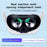QISYKER 1 Pair Short-sighted Eyeglass Myopia Lens for Oculus Quest 2, Anti Blue Light/0-500 Degrees Myopia/50-200 Degrees Astigmatism/1.56 Lens - 2