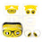 QISYKER For Oculus Quest 2 VR Glasses Cartoon PVC Protective Decals Decoration Sticker - Q2A003 - 3