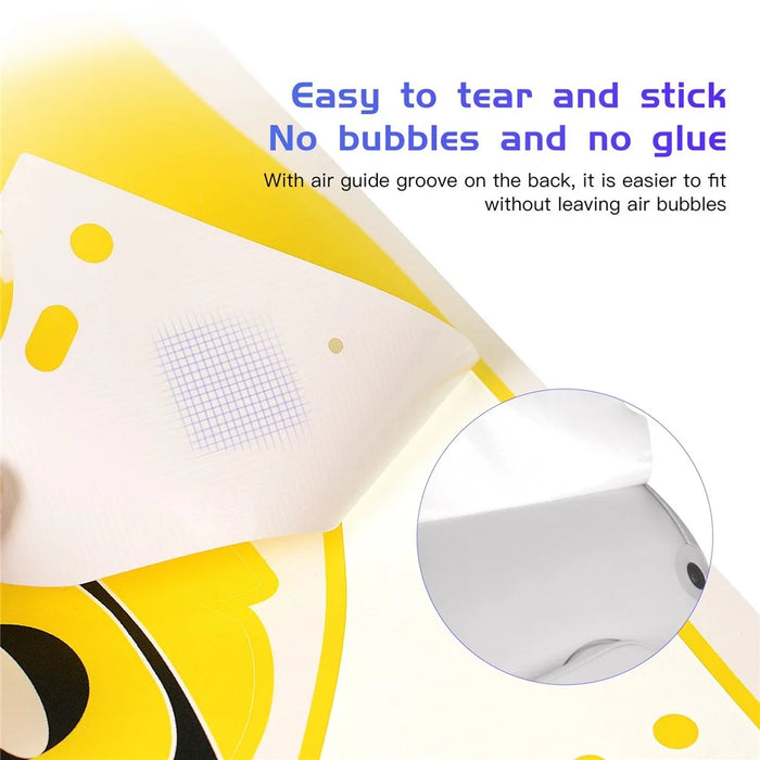 QISYKER For Oculus Quest 2 VR Glasses Cartoon PVC Protective Decals Decoration Sticker - Q2A003 - 4