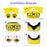 QISYKER For Oculus Quest 2 VR Glasses Cartoon PVC Protective Decals Decoration Sticker - Q2A003 - 7