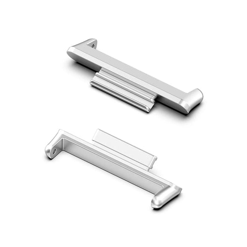 For Huawei Watch Fit 2 / Fit 2 Active 1 Pair 20mm Metal Adapter Connector Watch Strap Accessory - Silver - 1