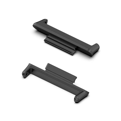 For Huawei Watch Fit 2 / Fit 2 Active 1 Pair 20mm Watch Adapter Metal Connector Watch Band Accessory - Black - 1