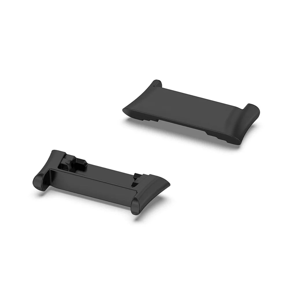 1 Pair Watch Band Connector for Oppo Watch Free, Stainless Steel Replacement Strap Adapter - Black - 2