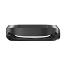 For Apple Watch Ultra 3 / Ultra 2 / Ultra 49mm Carbon Fiber Texture TPU Watch Case Cushion Reinforced Corners Shockproof Protective Bumper Frame Cover - Black - 7