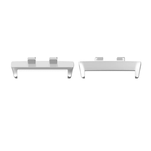 1Pair Watch Strap Connector for Oppo Watch 3 Pro, Metal Connection Adapter Fits 22mm Watch Strap - Silver - 1