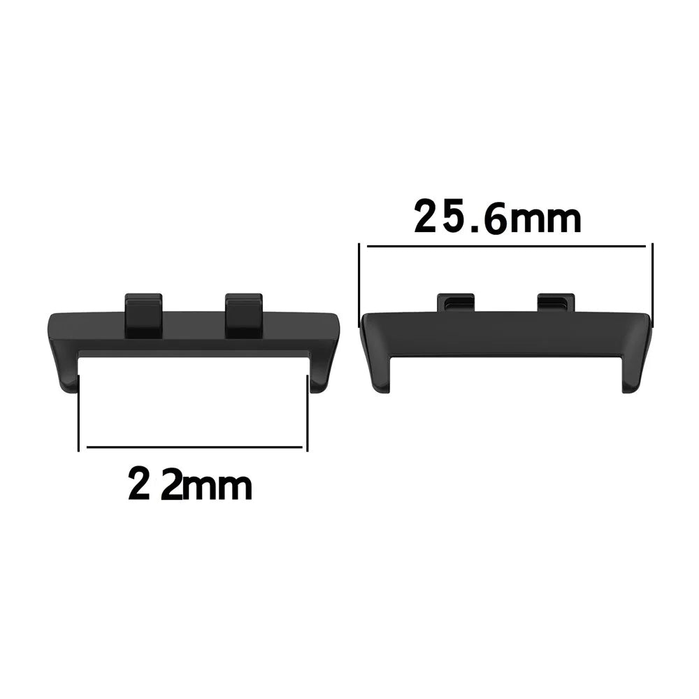 1Pair Watch Strap Connector for Oppo Watch 3 Pro, Metal Connection Adapter Fits 22mm Watch Strap - Silver - 3