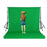 2mx2m Backdrop Photography Photo Backdrop for Video Recording Streaming Gaming - Green - 2