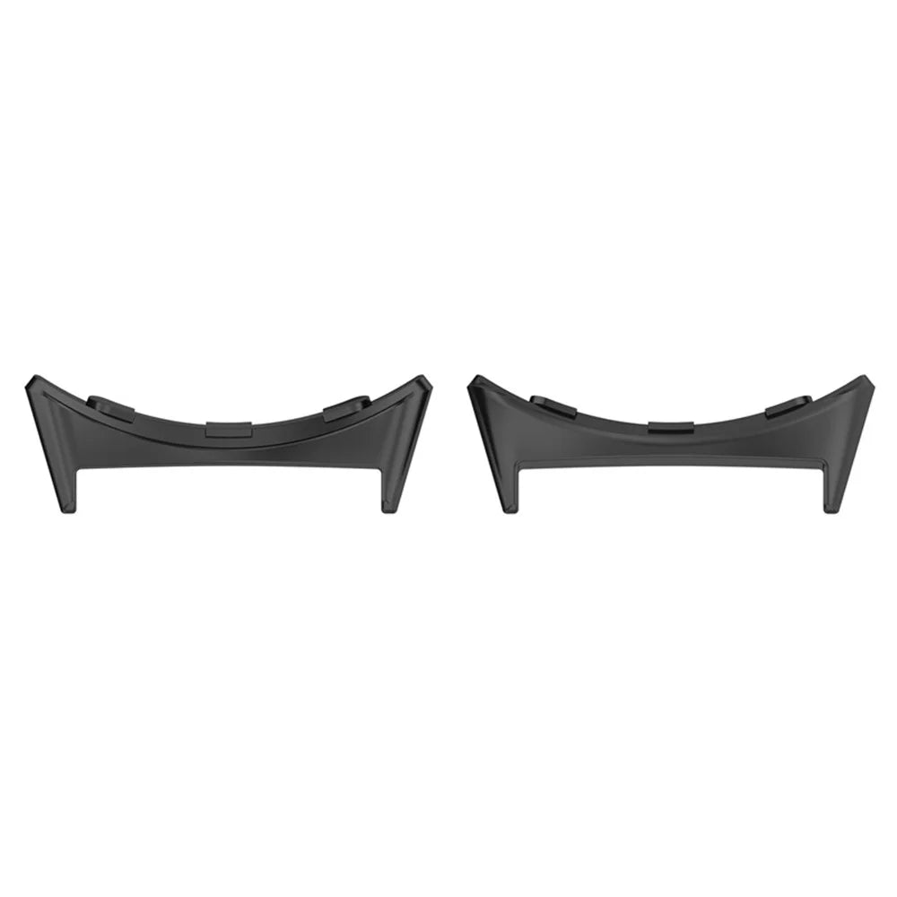 1 Pair 316 Stainless Steel Watch Band Adapter for Google Pixel Watch 4 41mm / Watch 3 41mm / Pixel Watch Strap Connector Accessory Fits 20mm Strap - Black - 3