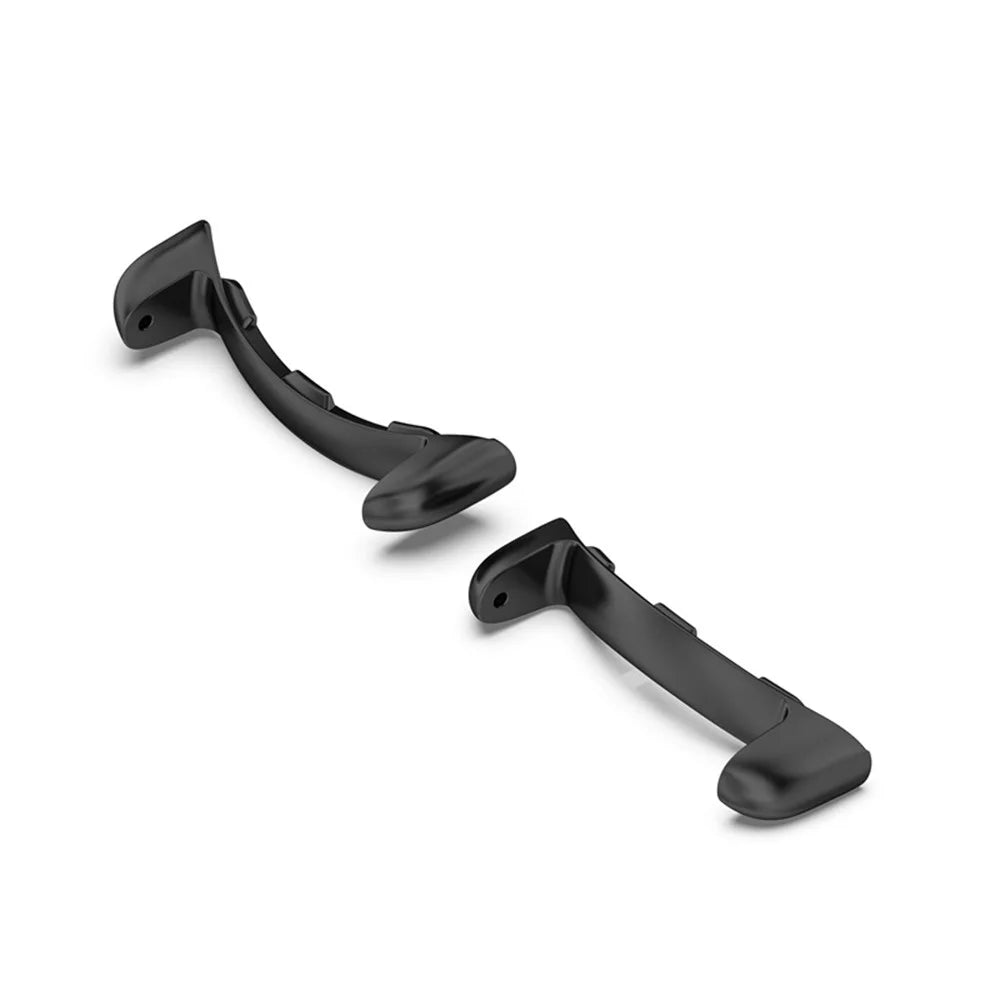1 Pair Watch Band Adapter for Google Pixel Watch, Zinc Alloy Arc Watch Strap Connector Fits 20mm Strap - Black - 1