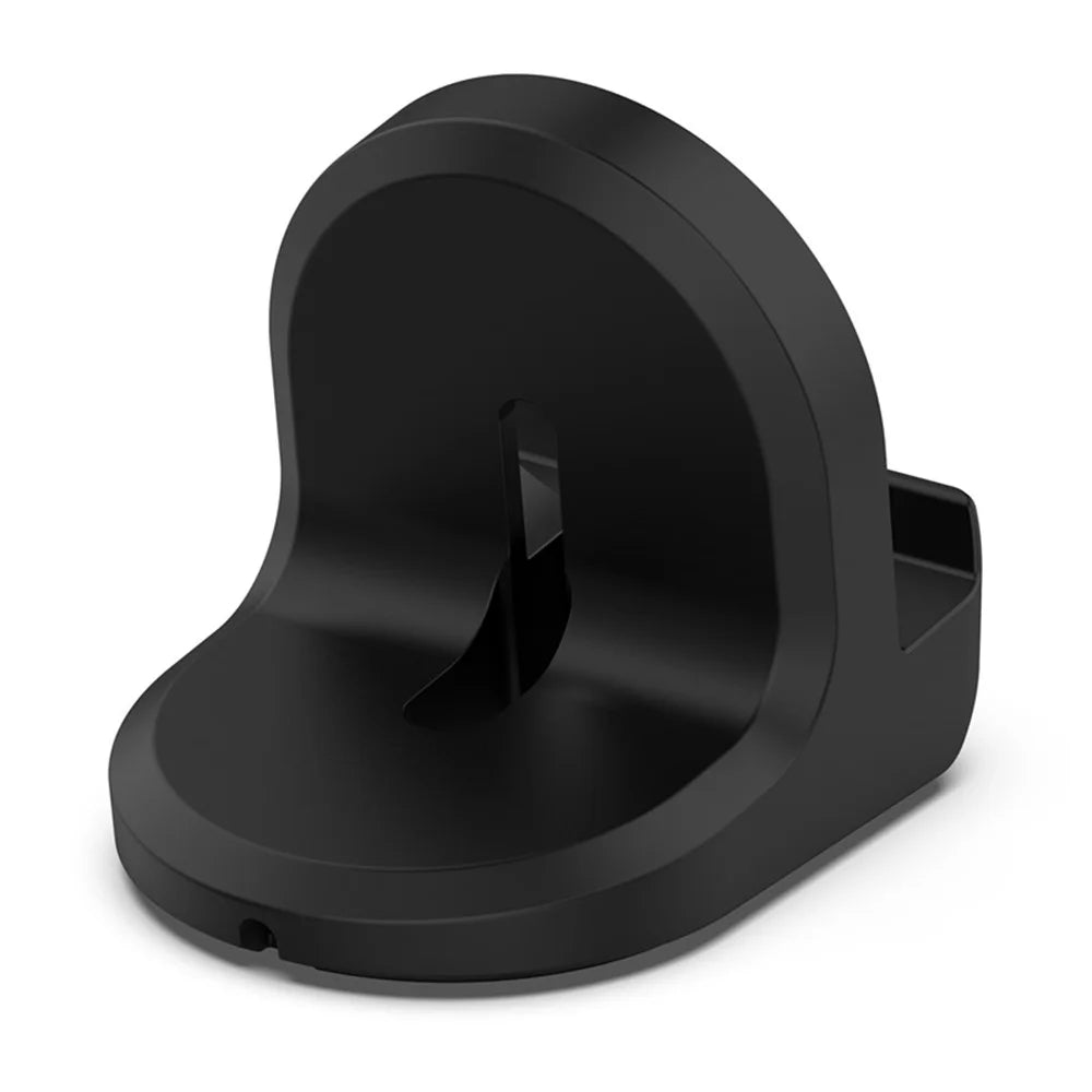 For Google Pixel Watch Charger Holder Desktop Smart Watch Silicone Charging Stand Base – Black - 4