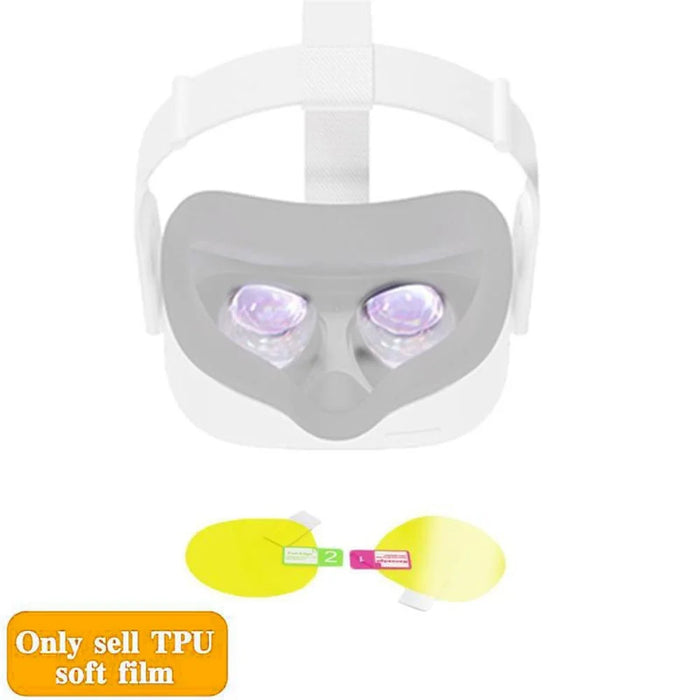 4Pcs Screen Protectors for Oculus Quest 2 VR Headset Anti-Scratch Soft TPU Lens Protector Cover Film - 3