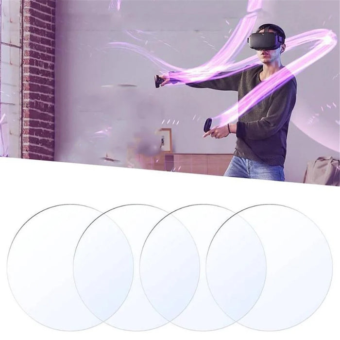 4Pcs Screen Protectors for Oculus Quest 2 VR Headset Anti-Scratch Soft TPU Lens Protector Cover Film - 4
