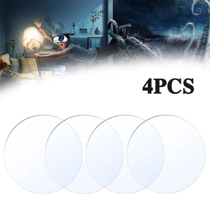 4Pcs Screen Protectors for Oculus Quest 2 VR Headset Anti-Scratch Soft TPU Lens Protector Cover Film - 5