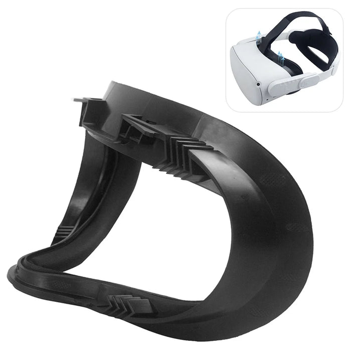 For Oculus Quest 2 Light Blocking VR Facial Interface Replacement Face Pad Anti-sweat Eye Mask Cover VR Glasses Accessories - 1