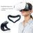 For Oculus Quest 2 Light Blocking VR Facial Interface Replacement Face Pad Anti-sweat Eye Mask Cover VR Glasses Accessories - 6