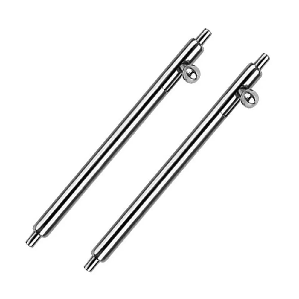 1 Pair 14mm Spring Bar Stainless Steel Quick Release Watch Band Strap Pin Lug Link Part - 1