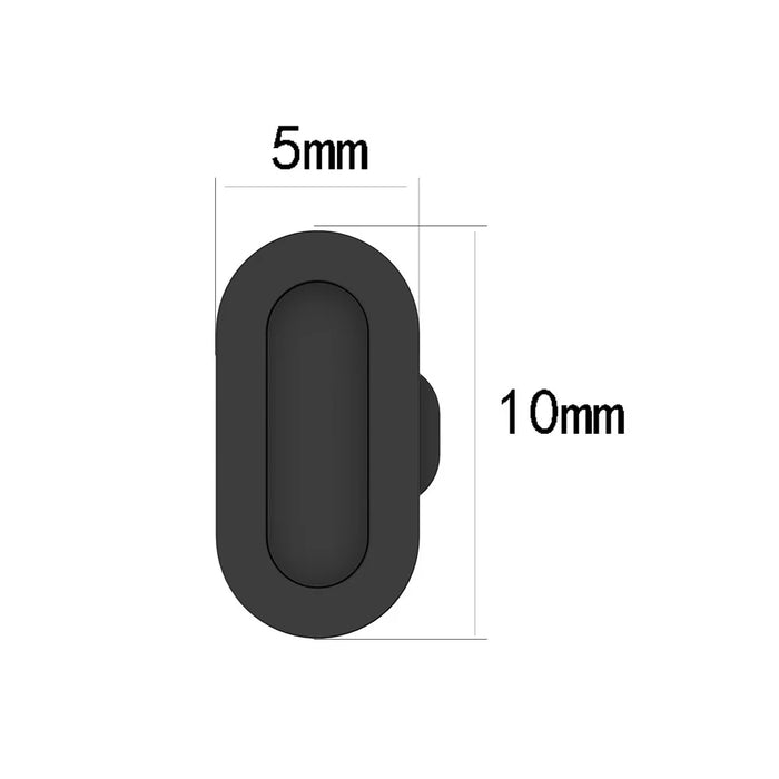 1Pc Anti-dust Silicone Plug for Garmin Forerunner 265 / 265S / 965 , Charging Port Protector Plug Cover - White - 5