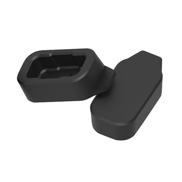For Coros Pace Pro / Pace 2 / Apex 42mm /  Apex 2 / Vertix / Vertix 2 / Huami Amazfit Falcon Silicone Anti-Dust Plug - Black - 2