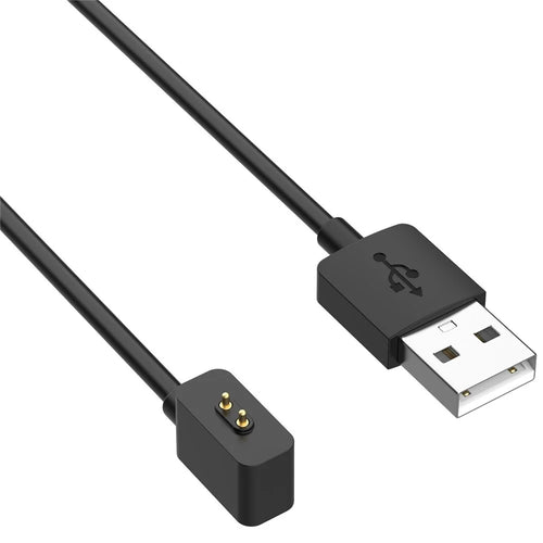 For Xiaomi Smart Band 9 Pro / 9 NFC / 9 / 8 / Redmi Watch 4 / Redmi Band 2 , 60cm Charging Cord Portable Smart Watch Charging Cable - Black - 1
