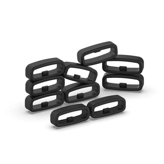 18mm Watch Band Loop Silicone Watch Holder Keeper Replacement Fastener Ring - Starlight - 3