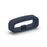 Fastener Ring for 22mm Width Watch Band, Silicone Watch Band Strap Loop Watch Holder Keeper - Navy Blue - 1