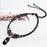 Retro Neck Strap for Xiaomi Smart Band 8 , Dual Layer Beads Decor Braided Leather Watch Necklace Lanyard - 3