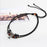 Retro Neck Strap for Xiaomi Smart Band 8 , Dual Layer Beads Decor Braided Leather Watch Necklace Lanyard - 4