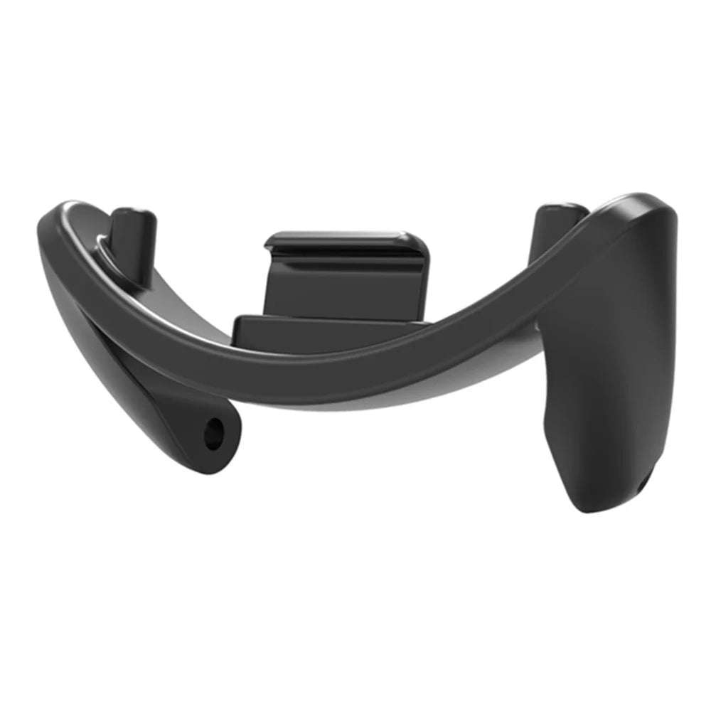 1 Pair For Xiaomi Smart Band 9 NFC / 9 / 8 / 8 NFC 12mm Watch Strap Connector Stainless Steel Watchband Adapter - Black - 2