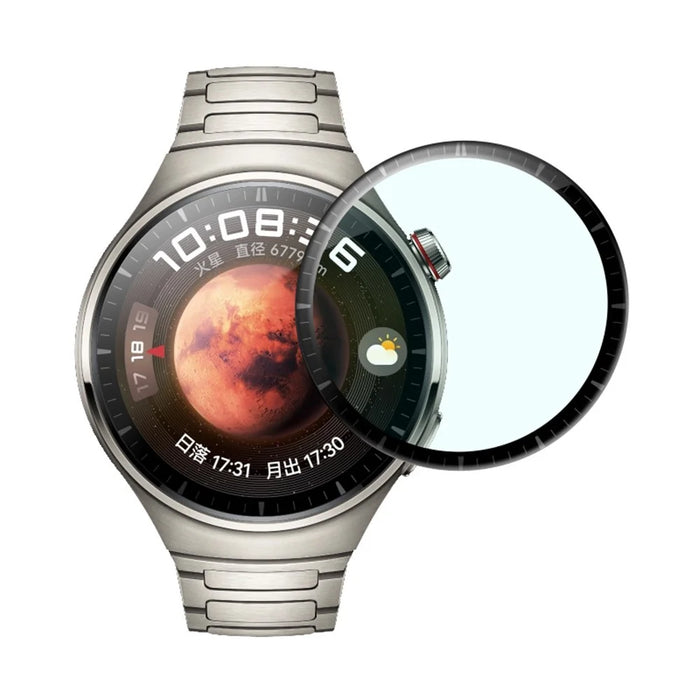 Screen Protector For Huawei Watch 4 Pro , 3D Curved Anti-Scratch PET Clear Film - 2