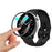 1Pc 3D PET+PPT Screen Protector for Huami Amazfit GTR Mini , Black Edge Watch Screen Protective Film - 3