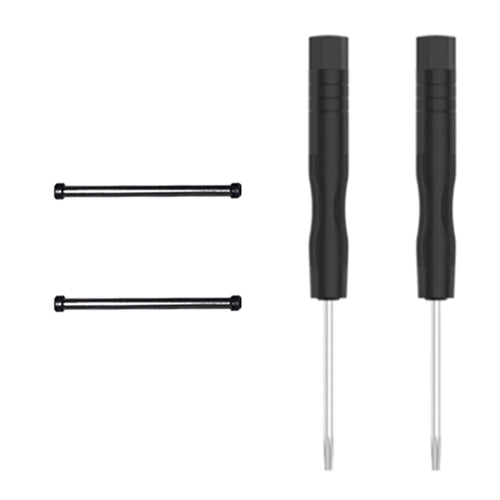 For Huami Amazfit T-rex Ultra 1 Pair Smart Watch Lug Rod Metal+Plastic Connector Bar with 2 Screwdrivers - 1
