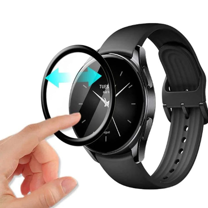 1Pc For Xiaomi Watch S2 46mm 3D Watch Screen Protector PET+PPT Anti-scratch Screen Film - 3