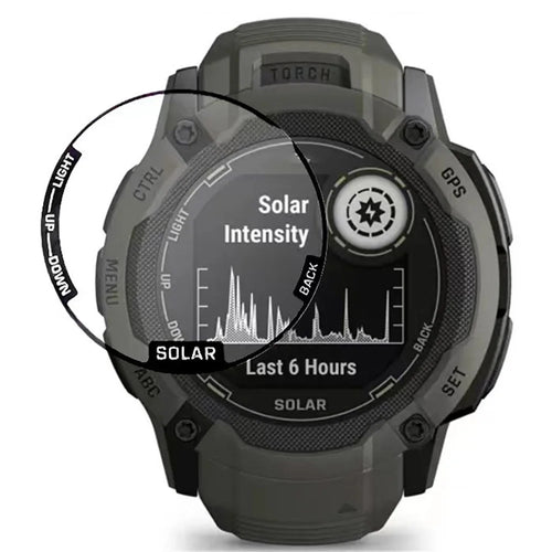 1Pc For Garmin Instinct 2X 3D Watch Screen Protector Clear Bubble-Free PET+PPT Film - 1
