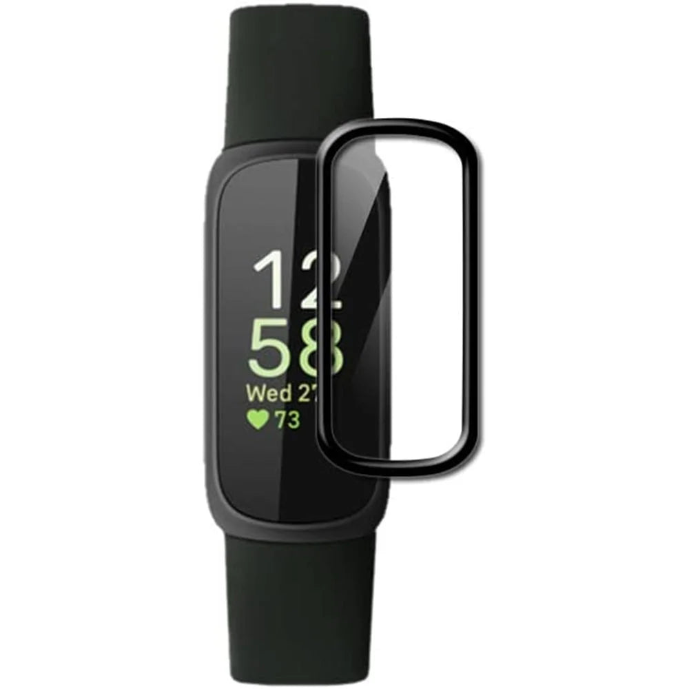 1Pc For Fitbit Inspire 3 Smartwatch Screen Protector High Definition Clear PET+PPT 3D Film - 1