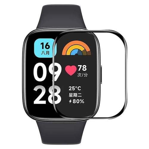 1Pc For Xiaomi Redmi Watch 3 Active / Watch 3 Lite 3D Curved Screen Protector PET+PPT Anti-scratch Watch Screen Film - 1