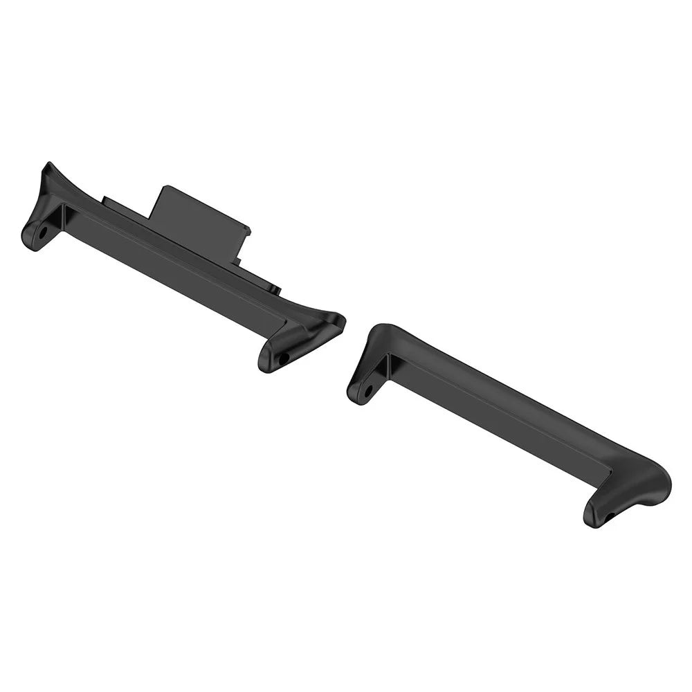 1Pair For Xiaomi Smart Band 8 Pro Stainless Steel 22mm Watch Strap Adapter Quick Release Watchband Connector - Black - 1