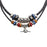 For Xiaomi Smart Band 8 Pro Neck Strap Lanyard Dual Layer Beads Decor Braided Watch Necklace - 2