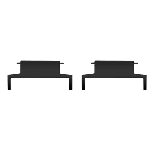 1 Pair For Huami Amazfit 3 Verge / Verge Lite ABS Connector 14mm to 20mm Spring Bars Connector Watch Band Adapter - 1