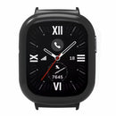 For Honor Watch 4 Bumper Frame Case Hard PC Watch Protective Cover with 20mm Adapter Connector - Black - 2