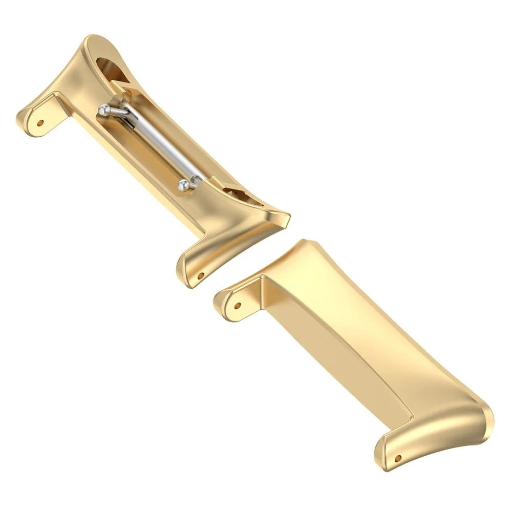 1 Pair for Honor Watch 4 (TMA-L19) 20mm Watch Band Connector Stainless Steel Adapter - Gold - 1