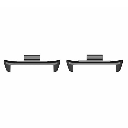 1 Pair for Xiaomi Redmi Watch 4 Metal Watch Strap Connector 22mm Adapter Accessory - Black - 1