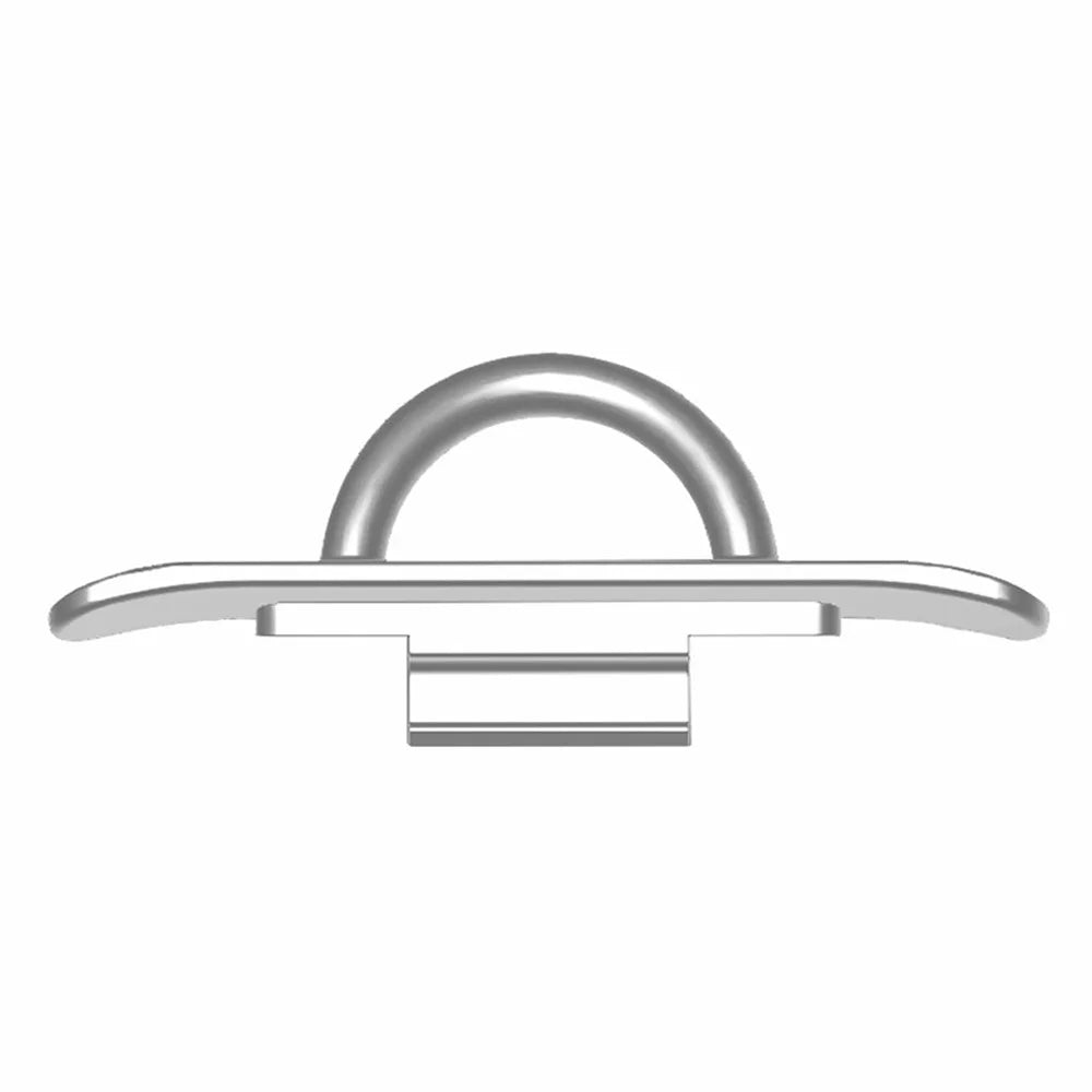 1 Pair For Xiaomi Redmi Watch 4 Metal Connector Watch Adapter for Neck Strap Lanyard - Silver - 2