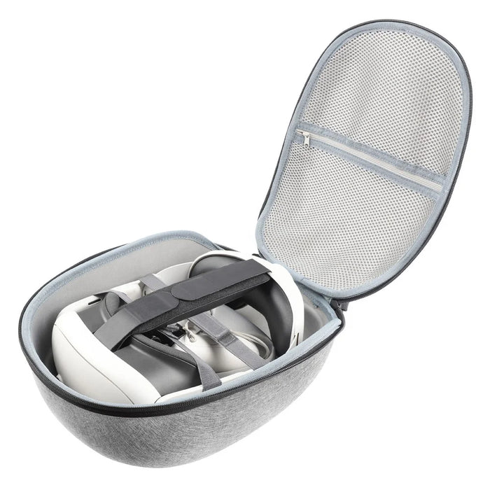 For Meta Quest 3 VR Headset Carrying Case EVA Hard Shell Storage Bag Shockproof Handbag - 1
